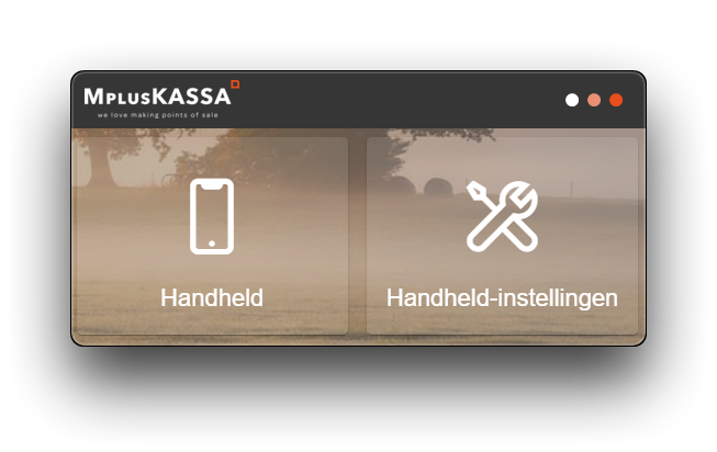 MplusKASSA (Online) handheld