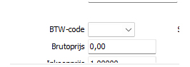 BTW probleem / prijzen aanpassen
